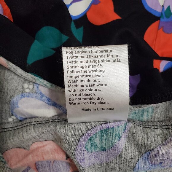 Marimekko Mollamaija Floral Dress XS Long Sleeve Pockets Cotton Gatherin… - Picture 12 of 12